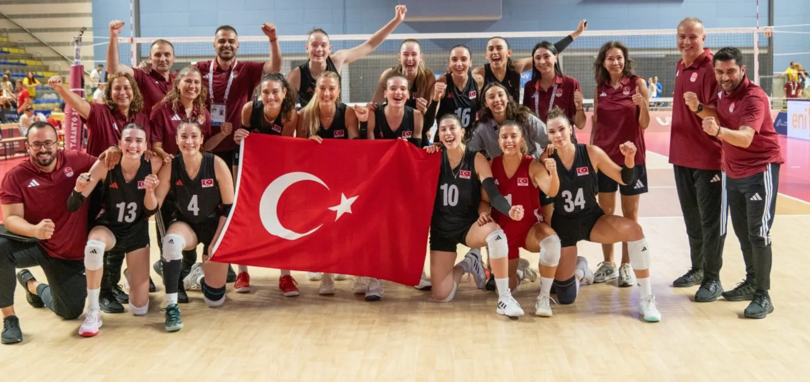 GIOCHI DEL MEDITERRANEO, TRIONFO DELLA TURCHIA: BATTUTA L’ITALIA NELLA FINALE DI PALLAVOLO 3-0